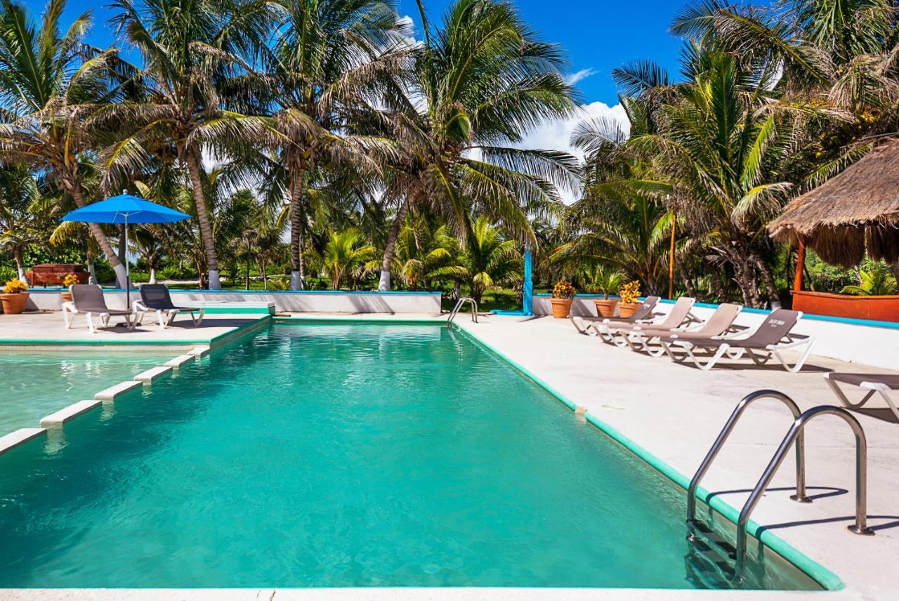 Caleta Tankah Hotel Tulum Pueblo Buitenkant foto