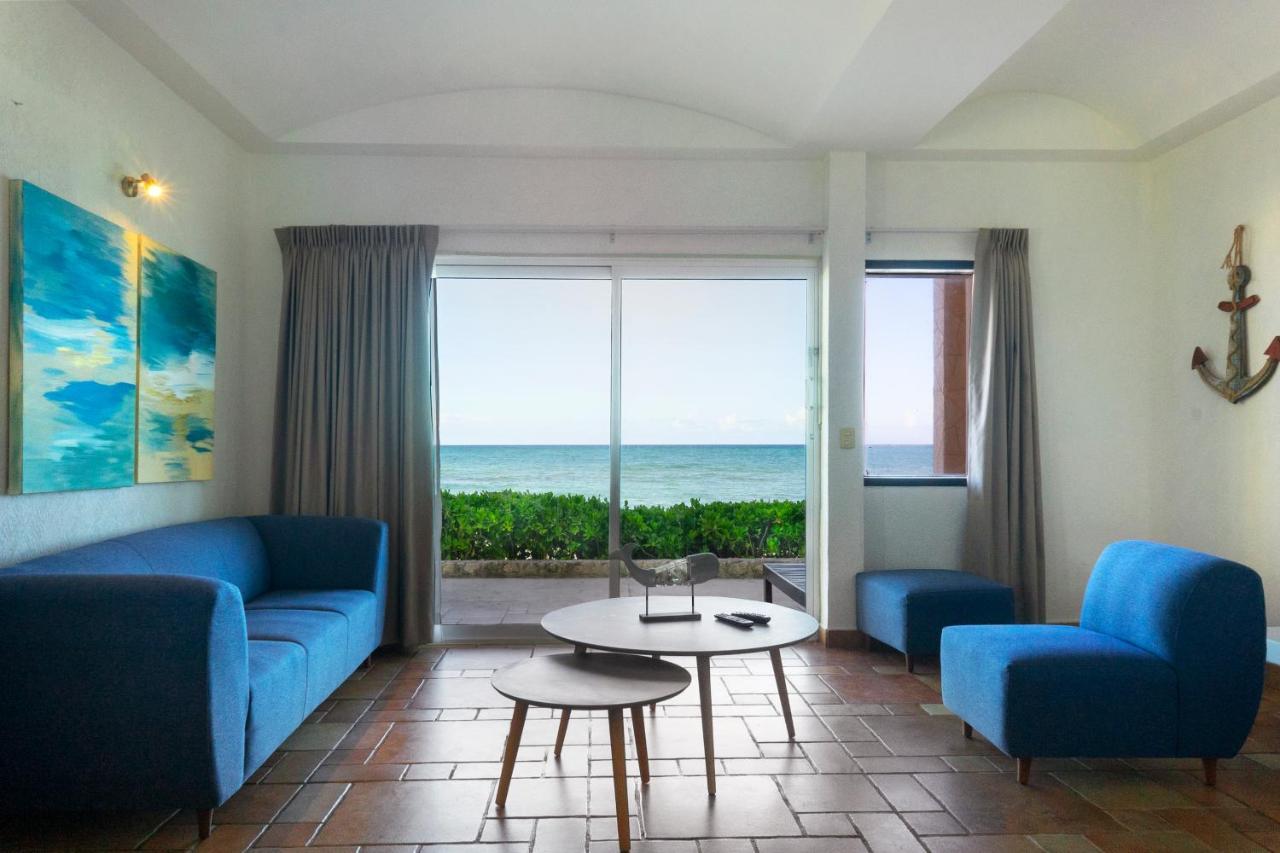 Caleta Tankah Hotel Tulum Pueblo Buitenkant foto