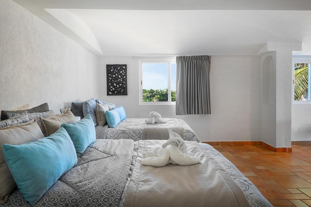 Caleta Tankah Hotel Tulum Pueblo Buitenkant foto
