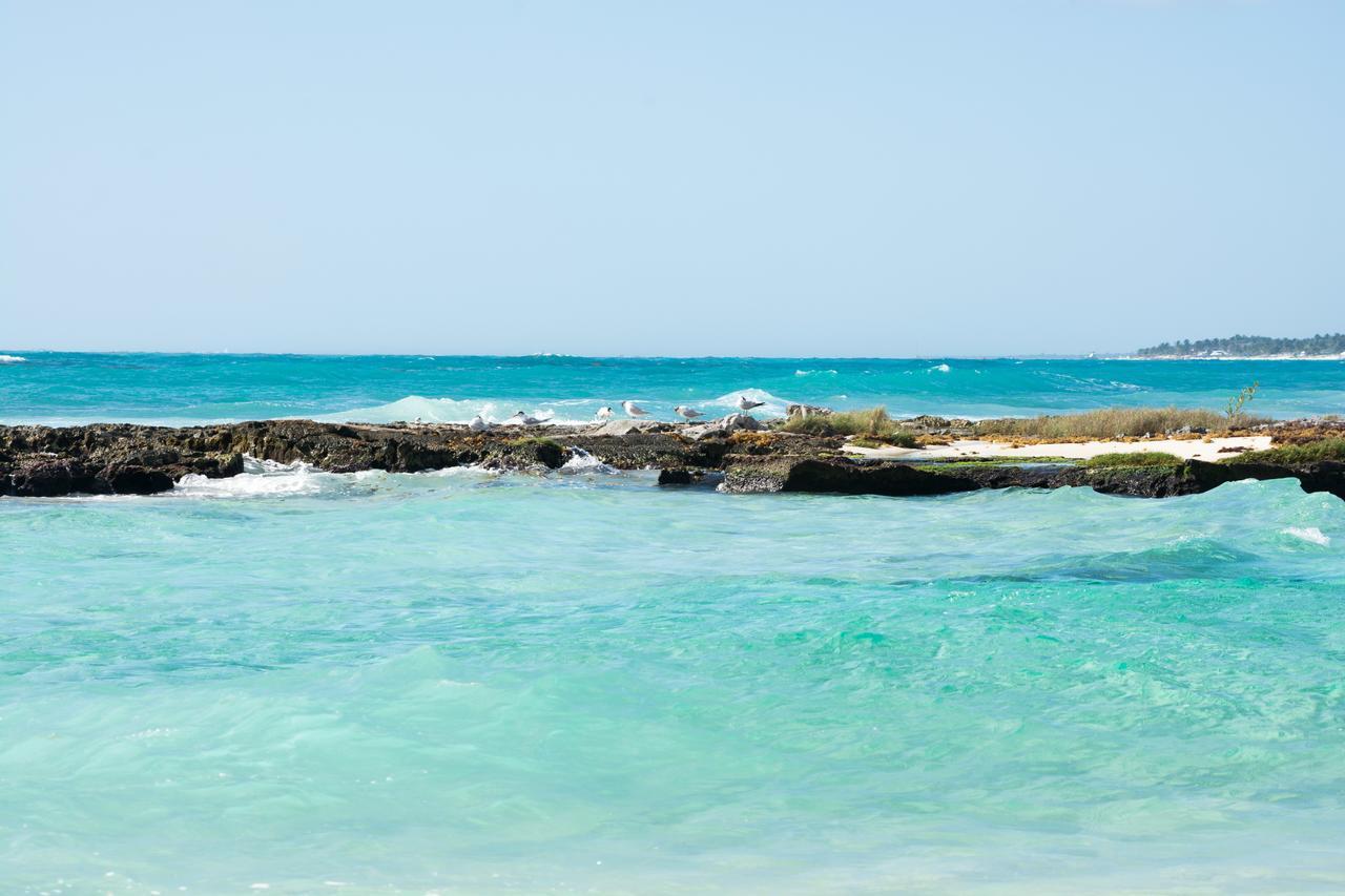Caleta Tankah Hotel Tulum Pueblo Buitenkant foto