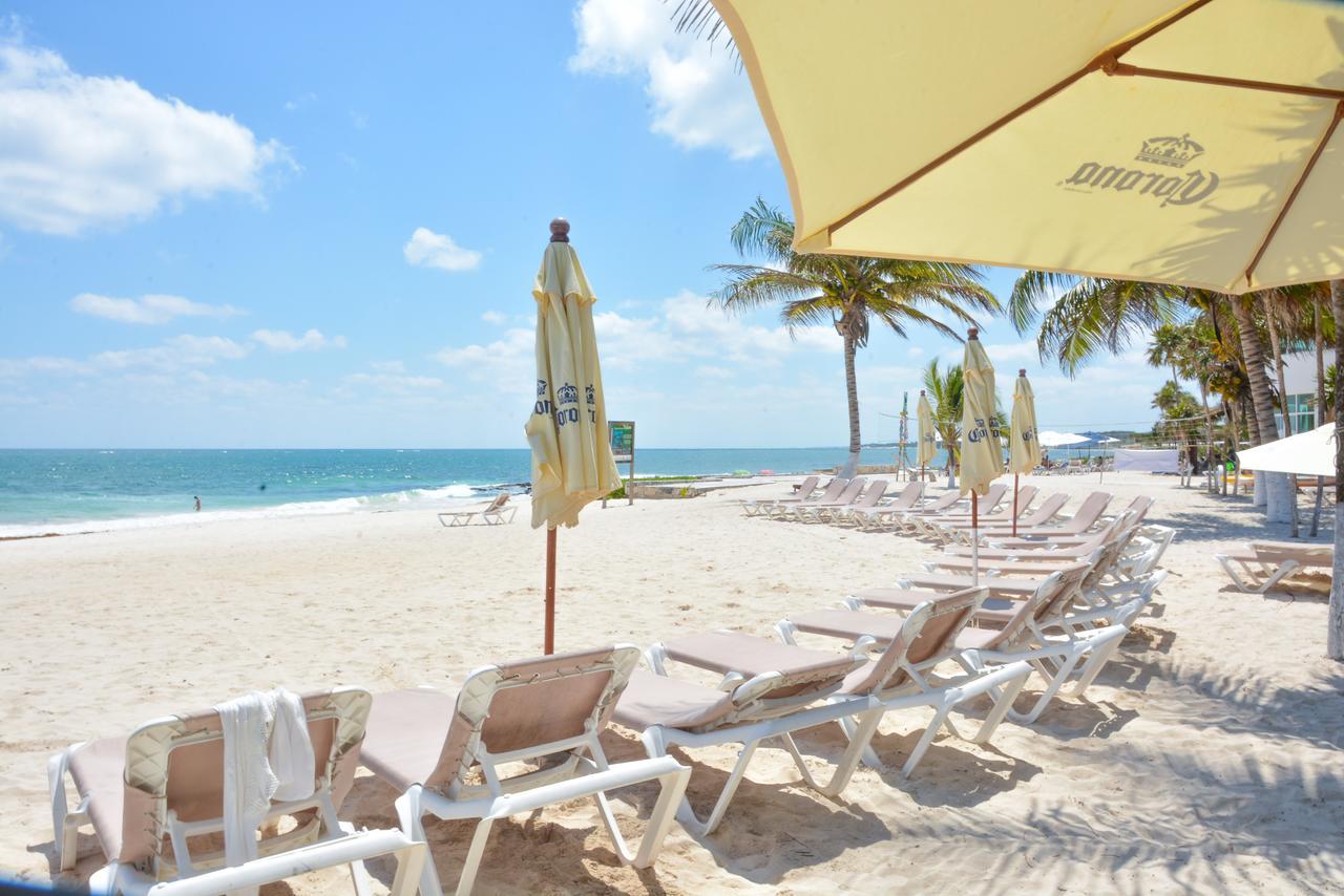 Caleta Tankah Hotel Tulum Pueblo Buitenkant foto